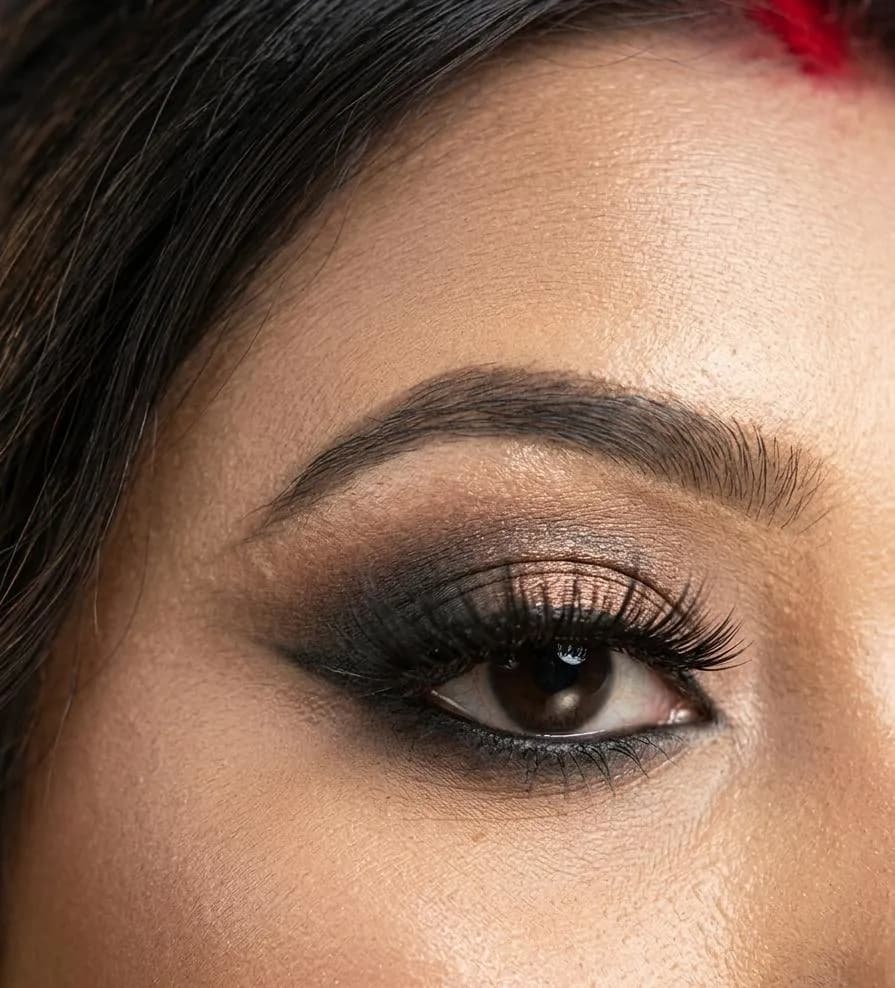 Glitter Berry Glam eye makeup by Prerana's Makeover