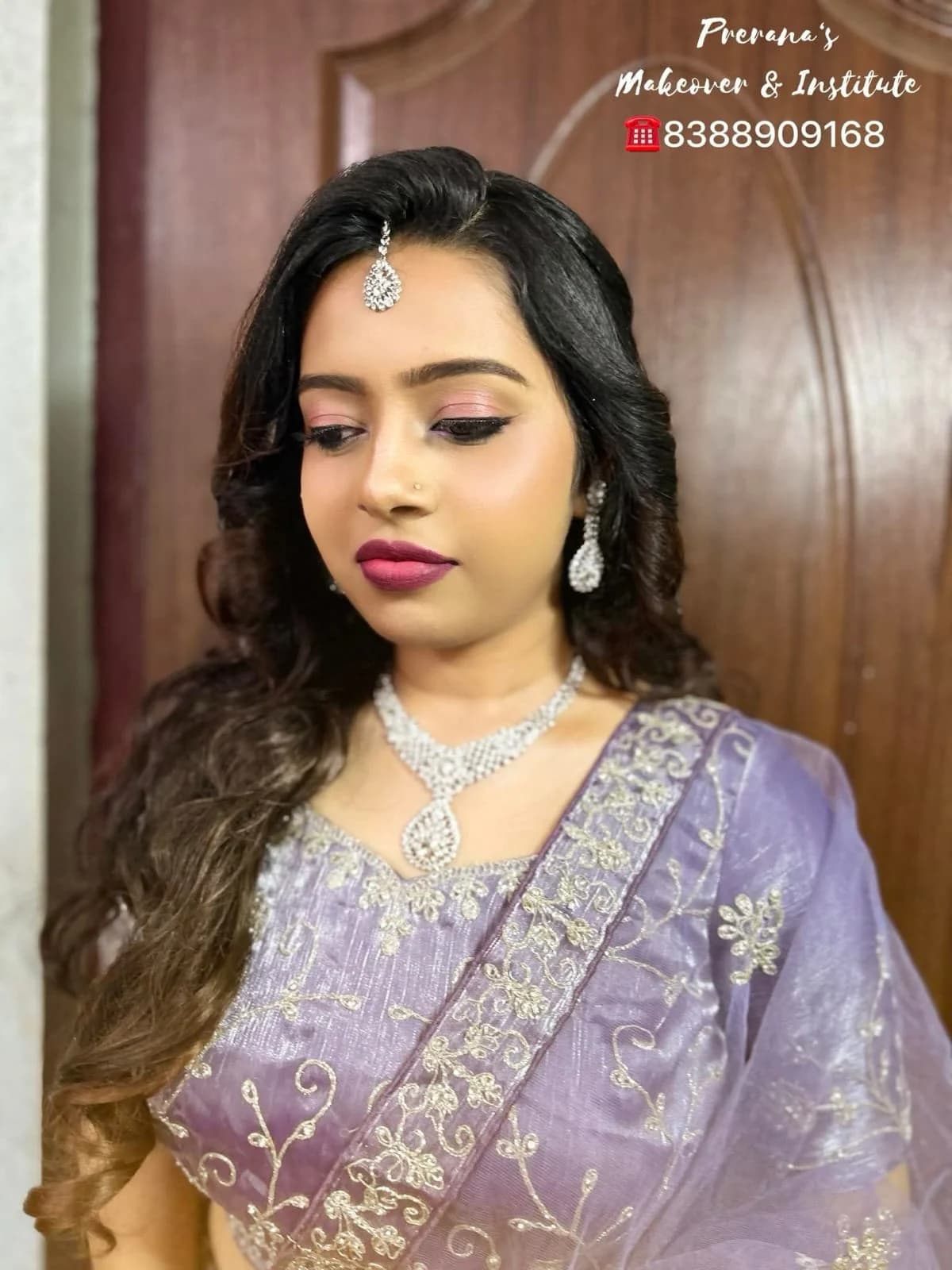 Modern Shimmer party makeup look