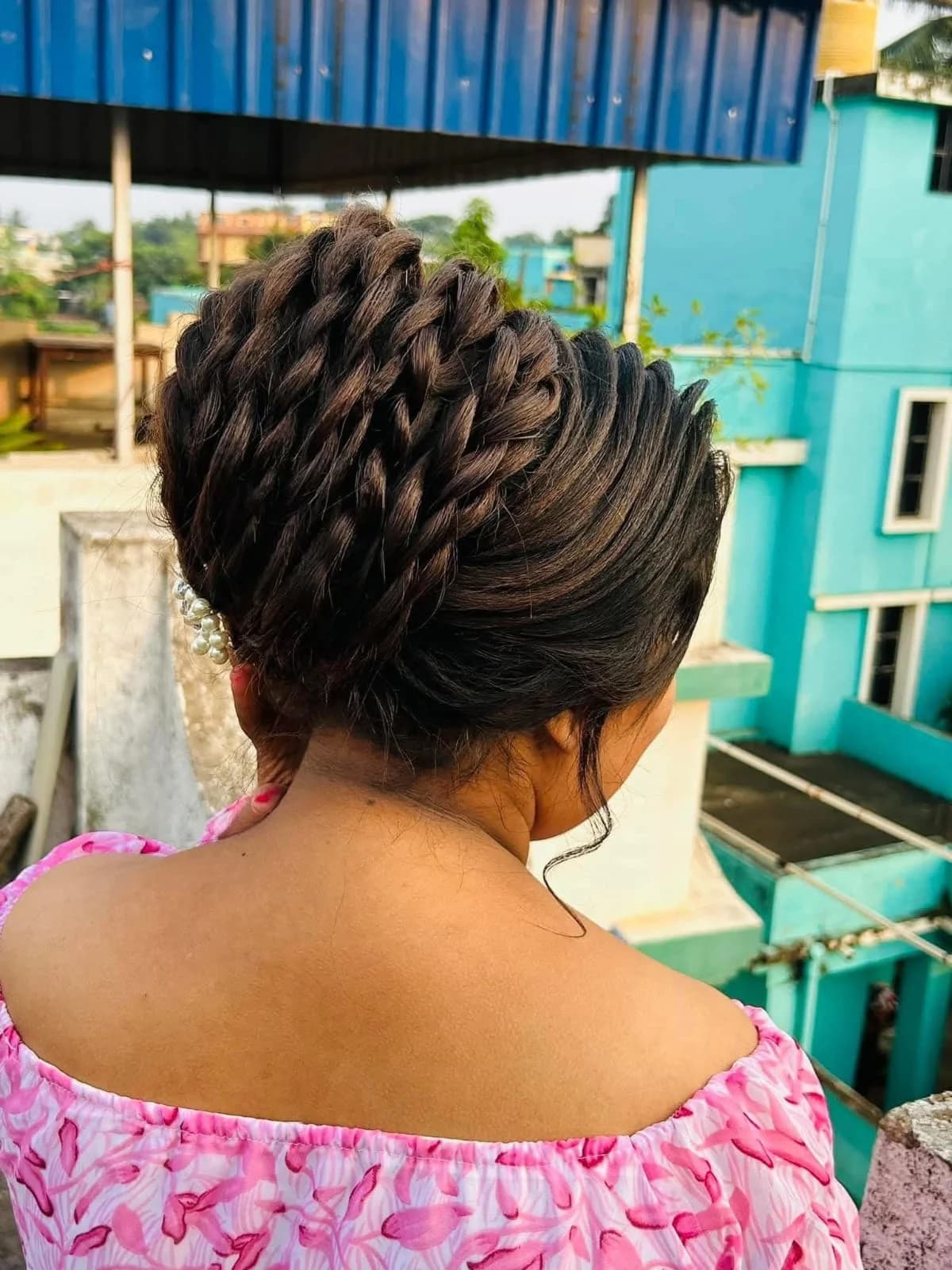 Twisted Crown Braid by Prerana's Makeover