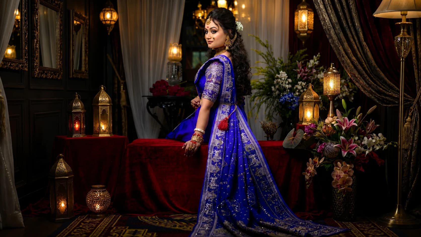Featured Reception Bridal Makeup look 1 by a Reception Makeup Artist in West Bengal